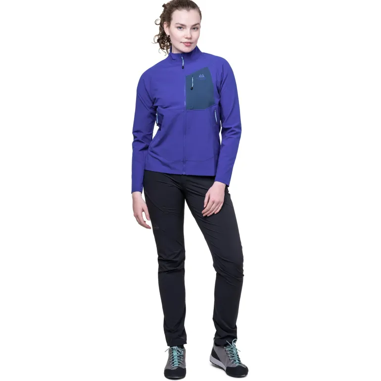 Mountain Equipment Womens Arrow Jacket - Deep Teal-Lichen