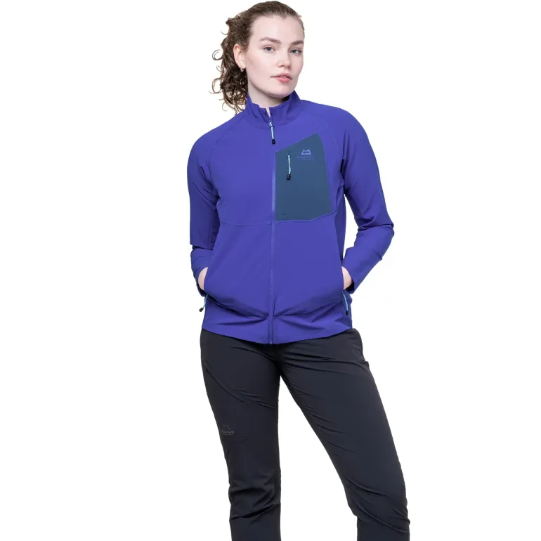 Mountain Equipment Womens Arrow Jacket - Deep Teal-Lichen