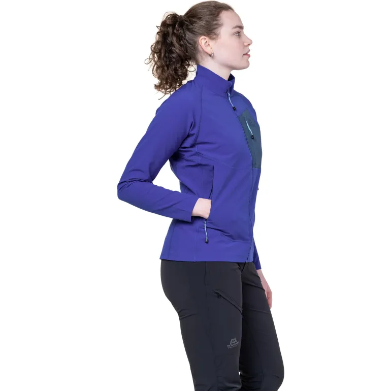 Mountain Equipment Womens Arrow Jacket - Deep Teal-Lichen
