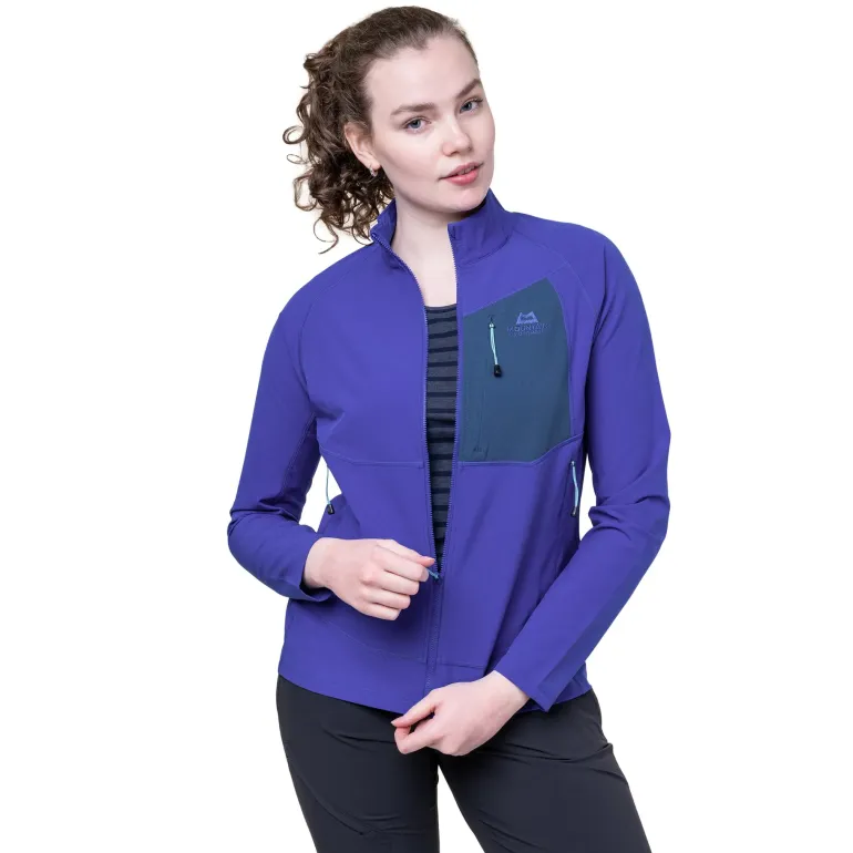Mountain Equipment Womens Arrow Jacket - Topaz-Dusk