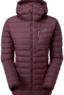 Mountain Equipment Womens Earthrise Hooded Jacket - Raisin