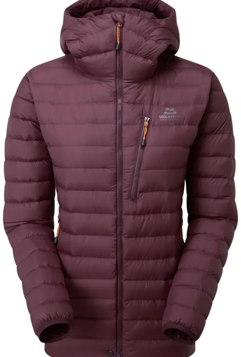 Mountain Equipment Womens Earthrise Hooded Jacket - Raisin