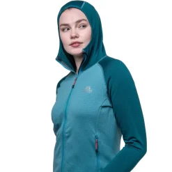 Mountain Equipment Womens Eclipse Hooded Jacket - Medieval Blue