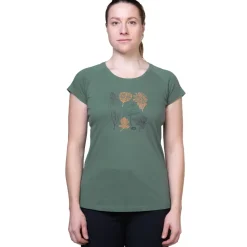 Mountain Equipment Womens Leaf Tee - Stellar Blue