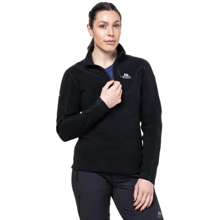 Mountain Equipment Womens Micro Zip-T Fleece - Hibiscus