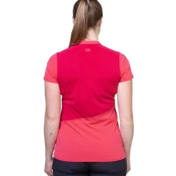 Mountain Equipment Womens Nava SS Zip T - Topaz-Majolica
