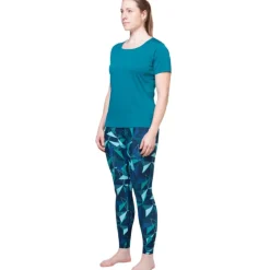 Mountain Equipment Womens Sereno Legging - Cosmos-Amethyst Print
