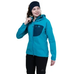 Mountain Equipment Womens Squall Hooded Jacket - Chili Red-Merlot