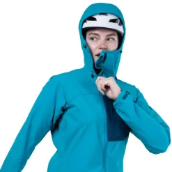 Mountain Equipment Womens Squall Hooded Jacket - Chili Red-Merlot