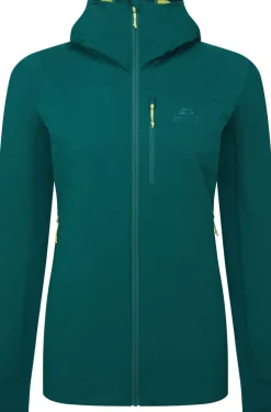 Mountain Equipment Womens Switch Pro Hooded Jacket - Deep Teal
