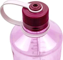 Nalgene Sustain Narrow Mouth Water Bottle - 1L - Cosmo