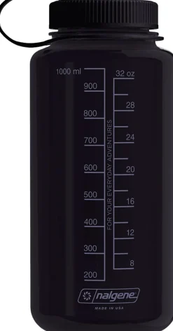 Nalgene Tritan Sustain Wide Mouth Bottle - 1L - Odyssey Gray
