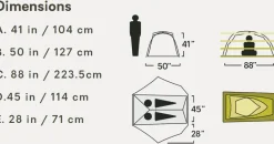 NEMO Dragonfly OSMO 2P Tent