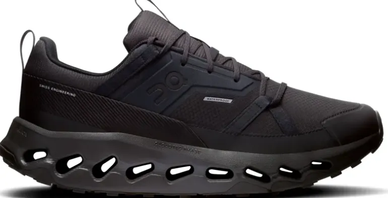 ON Mens Cloudhorizon Waterproof Shoes - Black-Black