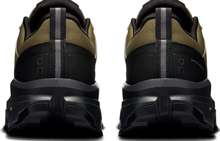 ON Mens Cloudrock Low Waterproof Shoes - Hunter-Black