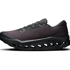 ON Mens Cloudsurfer Trail 2 WP Running Shoes - Black-Black