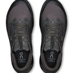 ON Mens Cloudsurfer Trail 2 WP Running Shoes - Black-Black