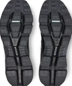 ON Womens Cloudwander Waterproof Hiking Shoes - Black-Eclipse