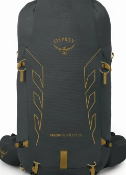 Osprey Talon Velocity 30 Rucksack - Dark Charcoal-Tumbleweed Yellow