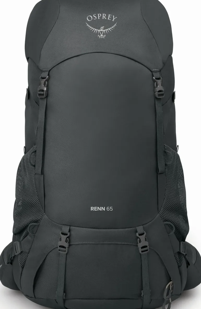 Osprey Womens Renn 65 Rucksack - Dark Charcoal-Gray Wolf