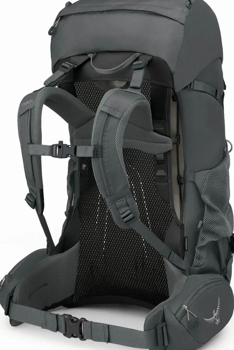 Osprey Womens Renn 65 Rucksack - Dark Charcoal-Gray Wolf