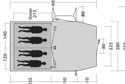 Outwell Nevada 4 Tent
