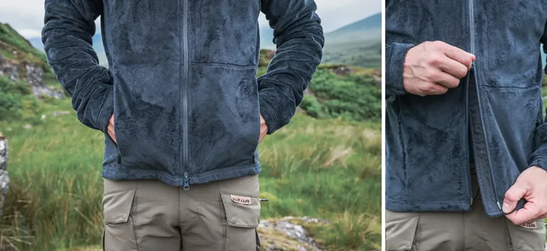 Paramo Mens Bentu Plus Fleece - Dark Grey