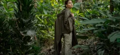Paramo Unisex Poncho - Moss