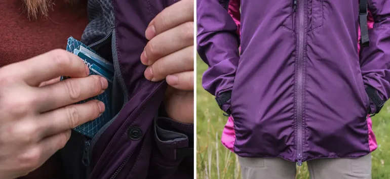 Paramo Womens Alta III Jacket - Neon Blue-Midnight