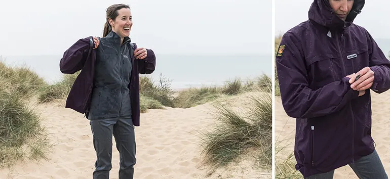 Paramo Womens Bentu Windproof Jacket - Elderberry