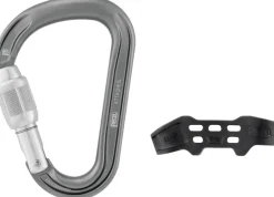 Petzl Attache Bar Carabiner - Gray