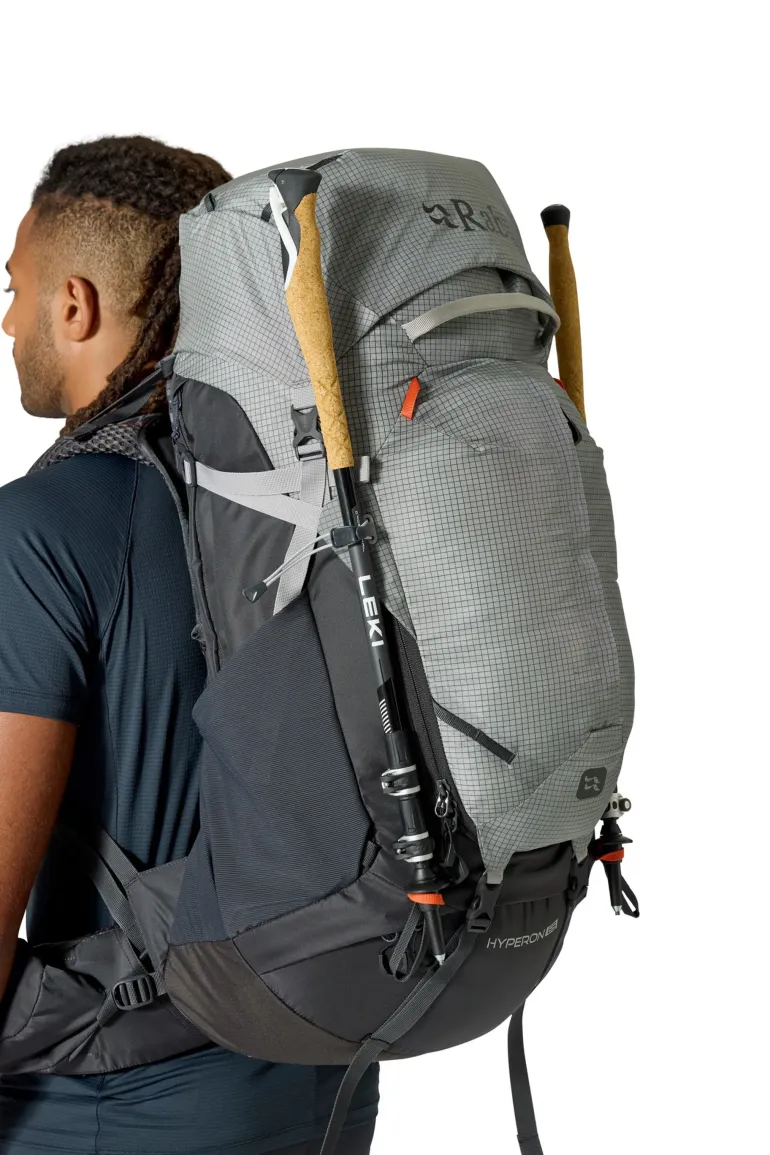 Rab Hyperon 65 Rucksack - Dark Pewter-Anthracite M-L