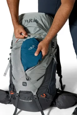 Rab Hyperon 65 Rucksack - Dark Pewter-Anthracite M-L