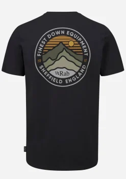 Rab Mens Basecamp 3 Peak Tee - Beluga
