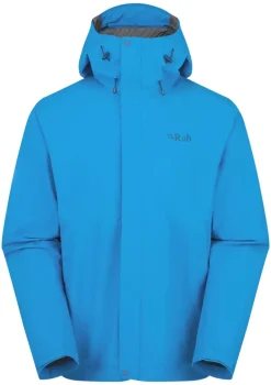 Rab Mens Downpour Jacket - Maya Blue