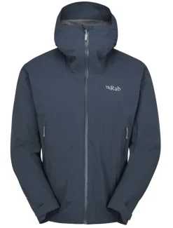 Rab Mens Downpour Light Jacket - Tempest Blue