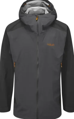 Rab Mens Kinetic Alpine 2.0 Jacket - Anthracite