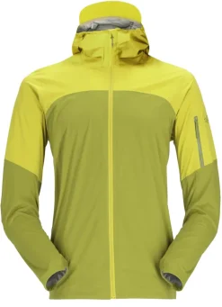 Rab Mens Kinetic Ultra Jacket - Aspen Green-Zest