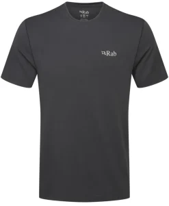 Rab Mens Mantle Ridge Tee - Ebony
