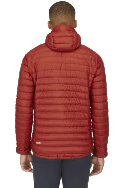 Rab Mens Microlight Alpine Jacket - Tuscan Red