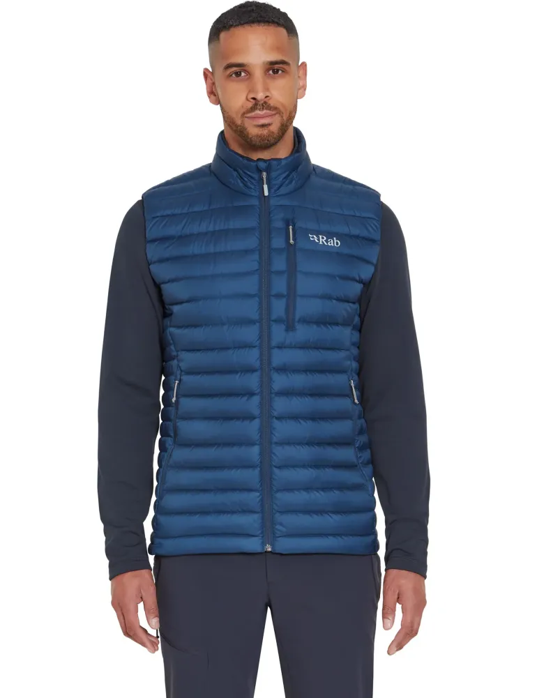 Rab Mens Microlight Vest - Tempest Blue