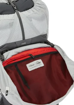 Rab Mens Muon 50 Rucksack - Pewter-Graphene