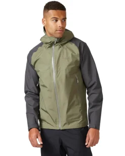 Rab Mens Namche Paclite Jacket - Graphene-Light Khaki