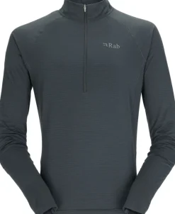 Rab Mens Sonic LS Zip-T - Beluga