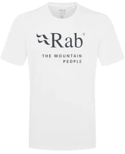 Rab Mens Stance Mountain Tee - White