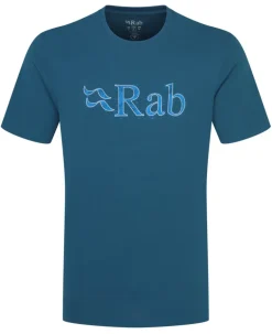Rab Mens Stance Tech Sketch Tee - Tempest Blue