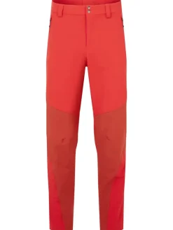 Rab Mens Torque Mountain Pants - Dark Horizon-Tuscan Red