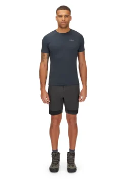 Rab Mens Torque Mountain Shorts - Graphene-Anthracite