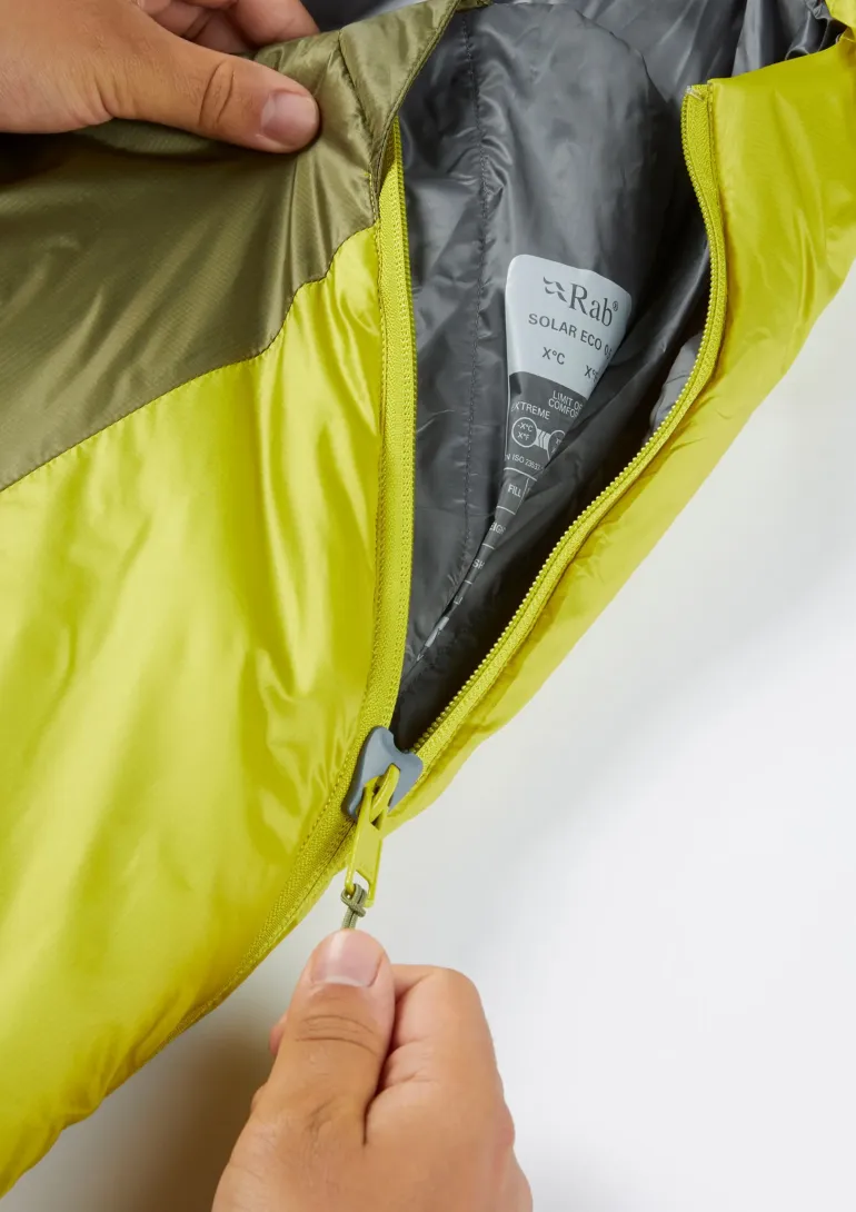 Rab Solar Eco 0 Sleeping Bag - Long