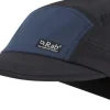 Rab Vista 5 Panel Cap - Ebony-Tempest Blue